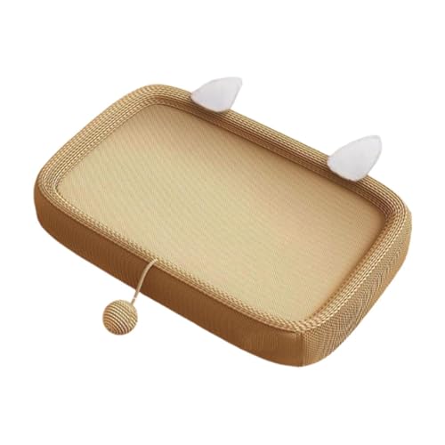 LOVIVER Katzenkratzbrett, Lounge, Katzenkratzbrett, Spielsofa, Möbelschutz mit Spielball für Heimtierbedarf, Kätzchen, Wohnungskatzen, L LOVIVER Katzenkratzbrett, Lounge, Katzenkratzbrett, Spielsofa, Möbelschutz mit Spielball für Heimtierbedarf, Kätzchen, Wohnungskatzen, L von LOVIVER