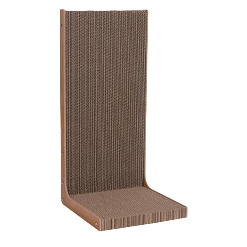 LOVIVER Katzenkratzbrett aus Karton, Katzenkratzbrett in L-Form, Möbelschutz, verdicktes Katzenbett aus Karton für Katzen, Schleifklauen, 50 cm x 25 cm x 23.5 cm LOVIVER Katzenkratzbrett aus Karton, Katzenkratzbrett in L-Form, Möbelschutz, verdicktes Katzenbett aus Karton für Katzen, Schleifklauen, 50 cm x 25 cm x 23.5 cm von LOVIVER
