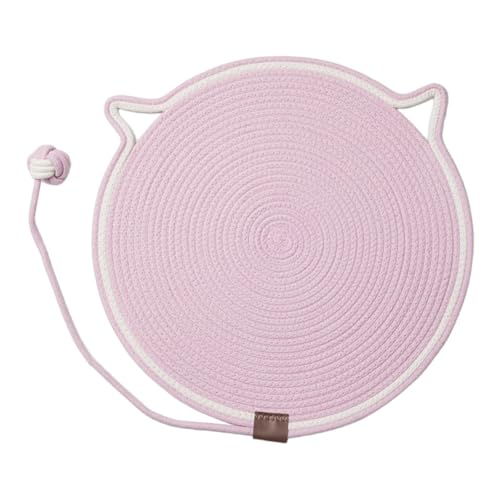 LOVIVER Katzenkratzernpad Teppich Katzener Match Möbelschutzkratzer mit Spielzeug interaktiver Katzenspielzeugkugel für Couch, Rosa LOVIVER Katzenkratzernpad Teppich Katzener Match Möbelschutzkratzer mit Spielzeug interaktiver Katzenspielzeugkugel für Couch, Rosa von LOVIVER