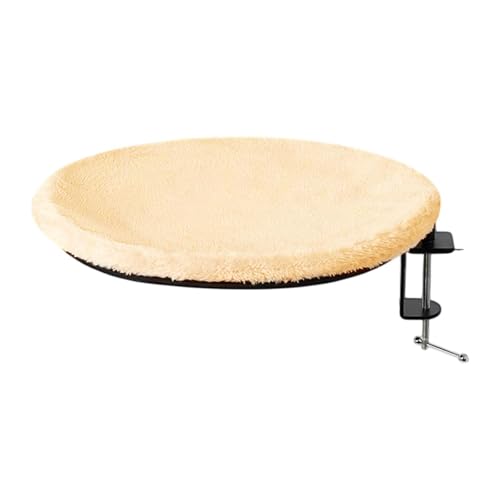 LOVIVER Katzenschreibtischbett Büro Work Desktop Katzenbett Bequeme Innenkatzezubehör Desktop -Katzen -Barsch für Katzenliebhaber, die Büro Studieren, Hautfarbe LOVIVER Katzenschreibtischbett Büro Work Desktop Katzenbett Bequeme Innenkatzezubehör Desktop -Katzen -Barsch für Katzenliebhaber, die Büro Studieren, Hautfarbe von LOVIVER