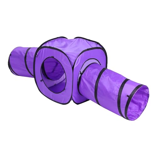 LOVIVER Katzentunnelspielzeug, Katzenspieltunnel, Käfig, Spielzentrum, Laufstall, tragbares 2-Wege-Katzenrohr, Katzenbett für, Hamster, Welpen, Kätzchen LOVIVER Katzentunnelspielzeug, Katzenspieltunnel, Käfig, Spielzentrum, Laufstall, tragbares 2-Wege-Katzenrohr, Katzenbett für, Hamster, Welpen, Kätzchen von LOVIVER