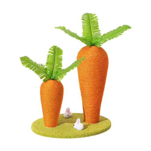 LOVIVER Kratzbaum für Katzen, Klettergerüst in Karottenform, universeller Haustierbedarf, Kratzbaum für Katzen zum Trainieren, Spielen, Faulenzen LOVIVER Kratzbaum für Katzen, Klettergerüst in Karottenform, universeller Haustierbedarf, Kratzbaum für Katzen zum Trainieren, Spielen, Faulenzen von LOVIVER