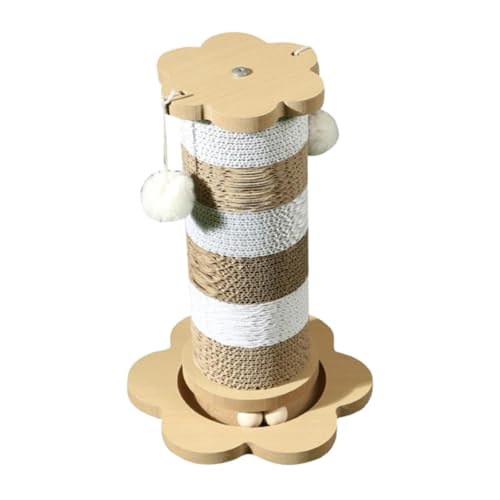 LOVIVER Kratzbaum für Katzen, Sisal-Kratzbaum mit hängenden Bällen, universell einsetzbar für alle, für Hauskatzen und Kätzchen LOVIVER Kratzbaum für Katzen, Sisal-Kratzbaum mit hängenden Bällen, universell einsetzbar für alle, für Hauskatzen und Kätzchen von LOVIVER