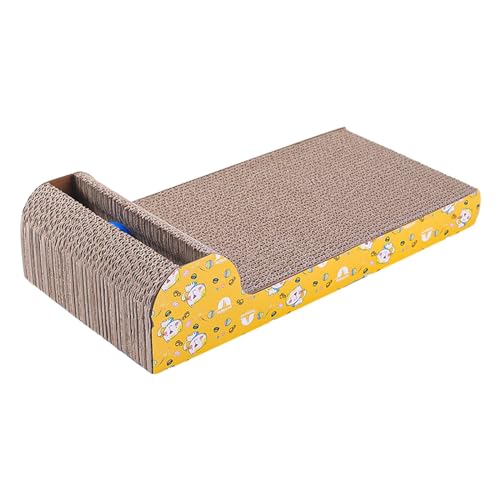 LOVIVER Kratzbrett aus Pappe für Katzen, Kratzmatte, Kratzmatte, Schleifklauenbett für den Innenbereich, Schlafzimmer, Veranda, Kitty LOVIVER Kratzbrett aus Pappe für Katzen, Kratzmatte, Kratzmatte, Schleifklauenbett für den Innenbereich, Schlafzimmer, Veranda, Kitty von LOVIVER