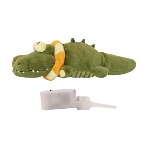 LOVIVER Krokodil-Plüschtier zum Kauen, mittelgroße Hunde und Katzen, USB-Aufladung, schönes, lustiges Stofftierspielzeug, Füllspielzeug für Hunde LOVIVER Krokodil-Plüschtier zum Kauen, mittelgroße Hunde und Katzen, USB-Aufladung, schönes, lustiges Stofftierspielzeug, Füllspielzeug für Hunde von LOVIVER