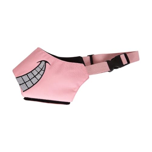 LOVIVER Maulkorb für Hunde, weicher Maulkorb für Haustiere, Anti-Bell-Schutz, süßes Zubehör, wasserdicht, verstellbar, Mundschutz für kleine und mittelgroße, Rosa, L LOVIVER Maulkorb für Hunde, weicher Maulkorb für Haustiere, Anti-Bell-Schutz, süßes Zubehör, wasserdicht, verstellbar, Mundschutz für kleine und mittelgroße, Rosa, L von LOVIVER
