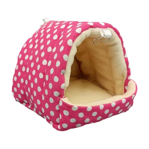 LOVIVER Meerschweinchenbett, Hamsterbett, weich und warm, Bett für kleine Haustiere, Meerschweinchen-Versteck für Zwergkleintiere, Hamster, Rosa, M LOVIVER Meerschweinchenbett, Hamsterbett, weich und warm, Bett für kleine Haustiere, Meerschweinchen-Versteck für Zwergkleintiere, Hamster, Rosa, M von LOVIVER