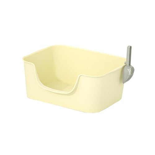 LOVIVER Offene Haustiertoilette, Katzentoilette, spritzwassergeschützt, Katzensandkasten, Katzentoilette, langlebiges Katzentöpfchen, Toilette, hohe Seiten, Weiß LOVIVER Offene Haustiertoilette, Katzentoilette, spritzwassergeschützt, Katzensandkasten, Katzentoilette, langlebiges Katzentöpfchen, Toilette, hohe Seiten, Weiß von LOVIVER