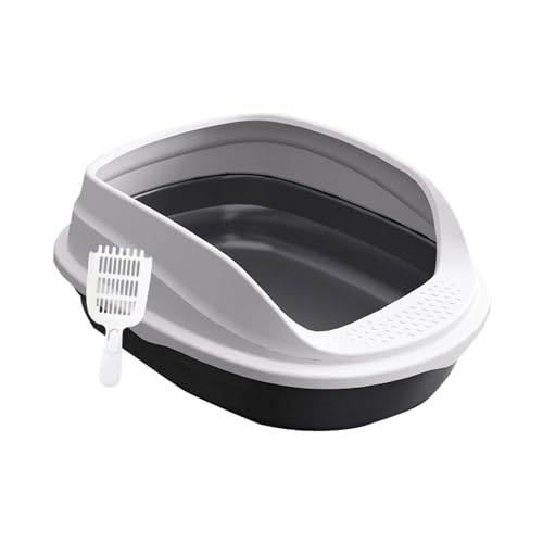 LOVIVER Offene Katzentoiletten, Katzentoiletten, große Pfanne, Käfig, Töpfchen, Toilette, Katze, kleine Hunde, Bettpfanne für Kätzchen, Kaninchen, kleine, LOVIVER Offene Katzentoiletten, Katzentoiletten, große Pfanne, Käfig, Töpfchen, Toilette, Katze, kleine Hunde, Bettpfanne für Kätzchen, Kaninchen, kleine, von LOVIVER