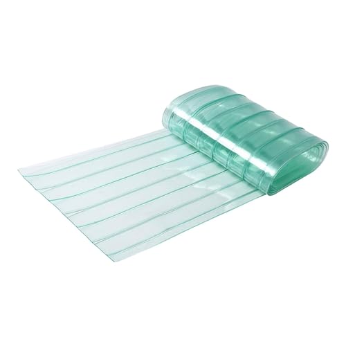 LOVIVER PVC-Türvorhang, Türklappen, Ersatz für Zwingertür, durchsichtige Türen, Halterung für Hundetür, Heimtierbedarf, Länge 1,5 m, Vorhangstreifen, Breite von LOVIVER