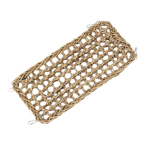 LOVIVER Papageien-Kletterseil, Leiter, Käfig, hängendes Spielzeug, Aktivitätszentrum, Vogel-Seegras-Matte, Sittich-Hängematte für Aras, Finken, 40cmx19cm LOVIVER Papageien-Kletterseil, Leiter, Käfig, hängendes Spielzeug, Aktivitätszentrum, Vogel-Seegras-Matte, Sittich-Hängematte für Aras, Finken, 40cmx19cm von LOVIVER