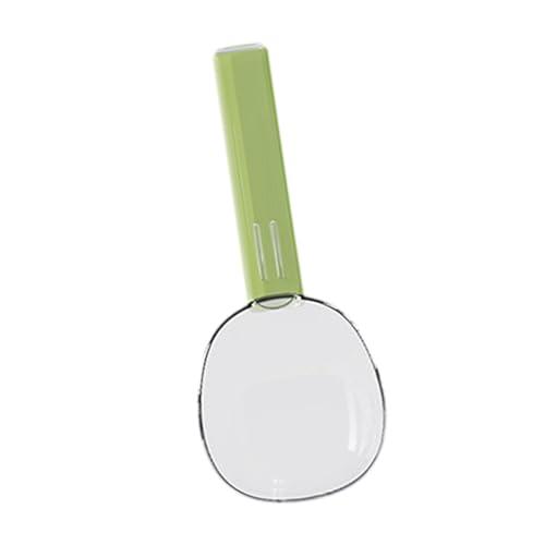 LOVIVER Pet Treat, Hundelöffel mit Bag -Clip, Multi -Gebrauch Messungsschaufel für Hundekatze Futter Messlöffel für Ladenreisen im Freien, GrÜn von LOVIVER