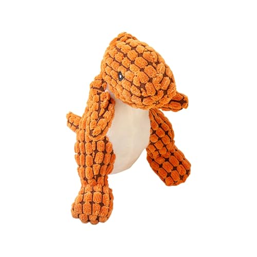 LOVIVER Quietschspielzeug für Hunde, Plüschspielzeug für Haustiere, eingebautes Luftdruck-Soundgerät, Plüsch-Kauspielzeug, Quietschspielzeug für Kätzchen, Orange LOVIVER Quietschspielzeug für Hunde, Plüschspielzeug für Haustiere, eingebautes Luftdruck-Soundgerät, Plüsch-Kauspielzeug, Quietschspielzeug für Kätzchen, Orange von LOVIVER