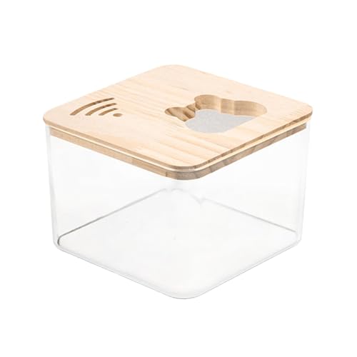 LOVIVER Sandbadebox für Hamster, Sandbehälter, Badehaus für Kleintiere, Badewanne, Sandbad, Duschraum für Chinchillas, Eichhörnchen, Frettchen, Quadrat LOVIVER Sandbadebox für Hamster, Sandbehälter, Badehaus für Kleintiere, Badewanne, Sandbad, Duschraum für Chinchillas, Eichhörnchen, Frettchen, Quadrat von LOVIVER