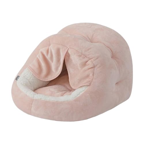 LOVIVER Schlafbett für Haustiere, Katzenhaus, weich, waschbar, Isomatte, halbgeschlossen, Katzennest, Katzen-/Hundebett, für draußen, Katzen und kleine Hunde, Rosa LOVIVER Schlafbett für Haustiere, Katzenhaus, weich, waschbar, Isomatte, halbgeschlossen, Katzennest, Katzen-/Hundebett, für draußen, Katzen und kleine Hunde, Rosa von LOVIVER