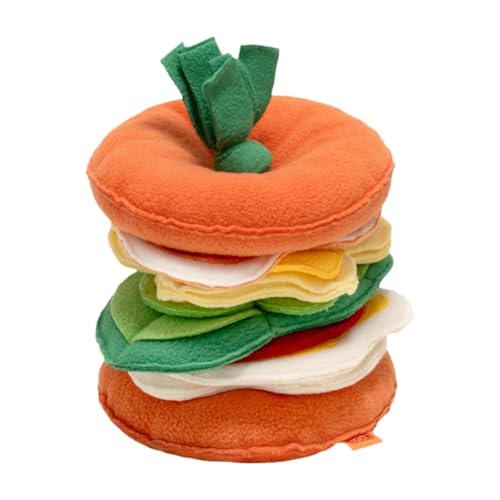 LOVIVER Schnüffelmatte für Hunde, vielseitig einsetzbar, verschleißfest, abnehmbar, Hunde-Puzzlespielzeug, Hundefutter, Futterspielzeug in Burgerform für LOVIVER Schnüffelmatte für Hunde, vielseitig einsetzbar, verschleißfest, abnehmbar, Hunde-Puzzlespielzeug, Hundefutter, Futterspielzeug in Burgerform für von LOVIVER