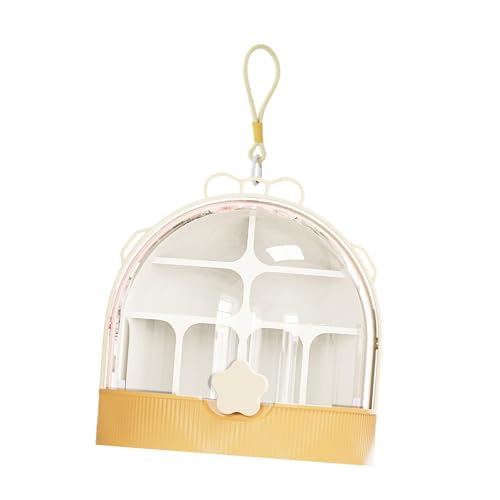 LOVIVER Seidenraudernebuchkasten kleine Haustiere Kindergartenbox leicht zu sehen atmungsakten Käfigs Seidenraupe Schluckhalter 7.09inchx7.09inchx7.17inch, Gelb LOVIVER Seidenraudernebuchkasten kleine Haustiere Kindergartenbox leicht zu sehen atmungsakten Käfigs Seidenraupe Schluckhalter 7.09inchx7.09inchx7.17inch, Gelb von LOVIVER