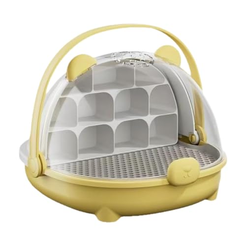 LOVIVER Seidenraudernebuchsbox Seidenraup Wachstum Wachstum Leicht zu beobachten tragbare kleine Haustier -Brutschachtel Seidenraupe Schlüpfenbehälter, Gelb LOVIVER Seidenraudernebuchsbox Seidenraup Wachstum Wachstum Leicht zu beobachten tragbare kleine Haustier -Brutschachtel Seidenraupe Schlüpfenbehälter, Gelb von LOVIVER