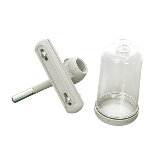 LOVIVER Trinkgeschirr für Haustiere, Wasserzufuhr, auslaufsicher, verlängerter Ausguss, Tierbedarf, Wasserspender, Wasserflasche für Haustiere für Katzen, Grau LOVIVER Trinkgeschirr für Haustiere, Wasserzufuhr, auslaufsicher, verlängerter Ausguss, Tierbedarf, Wasserspender, Wasserflasche für Haustiere für Katzen, Grau von LOVIVER
