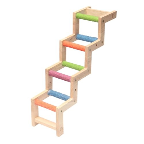 LOVIVER Vogel Papagei Leiter Übung Stand Übung Sittich Vogel Sitzstange Ständer Vögel Holz Sitzstange Brücke für Papageien Finken, l LOVIVER Vogel Papagei Leiter Übung Stand Übung Sittich Vogel Sitzstange Ständer Vögel Holz Sitzstange Brücke für Papageien Finken, l von LOVIVER