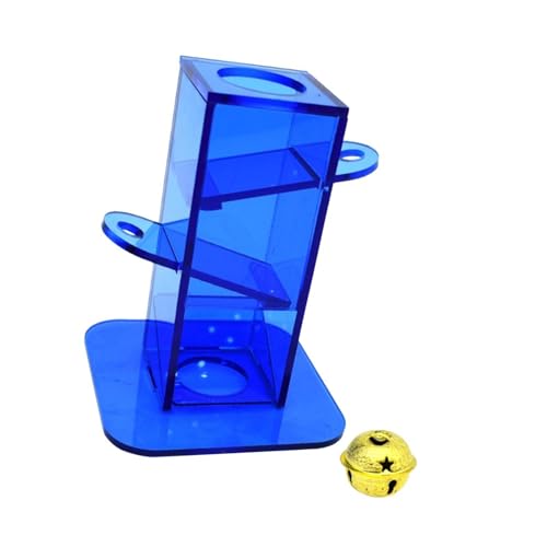LOVIVER Vogel Schnabel Schleifen Spielzeug Desktop Spielzeug mit Glocke Sittich Push Pull Turm Spielzeug LOVIVER Vogel Schnabel Schleifen Spielzeug Desktop Spielzeug mit Glocke Sittich Push Pull Turm Spielzeug von LOVIVER