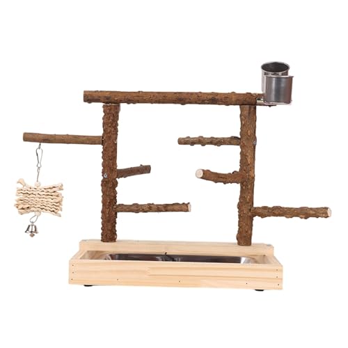 LOVIVER Vogel Spielständer, Tragbarer Papageien Spielplatz für Unzertrennliche, Kakadus, Sittiche LOVIVER Vogel Spielständer, Tragbarer Papageien Spielplatz für Unzertrennliche, Kakadus, Sittiche von LOVIVER