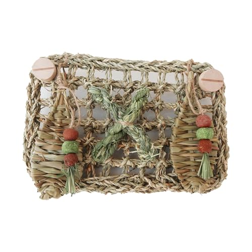 LOVIVER Vogel hängende Nahrungssuche Spielzeug Hängematte Matte Vogel Nahrungssuche Spielzeug Vielseitig genutztes Papageienkäfigspielzeug für Kaninchen, 18cmx28cm LOVIVER Vogel hängende Nahrungssuche Spielzeug Hängematte Matte Vogel Nahrungssuche Spielzeug Vielseitig genutztes Papageienkäfigspielzeug für Kaninchen, 18cmx28cm von LOVIVER