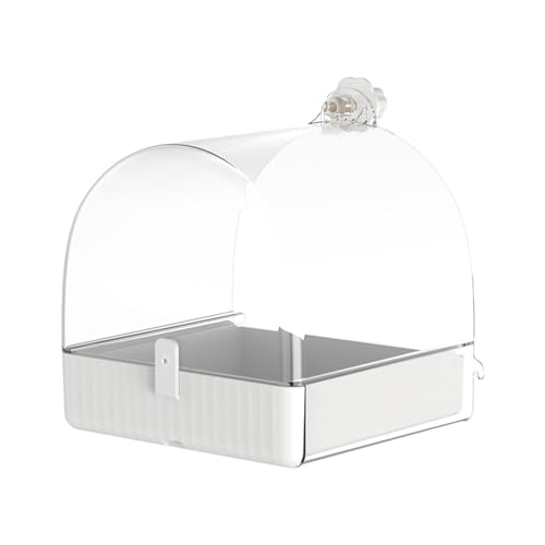 LOVIVER Vogelbadekäfig, Vogelbadewanne, Papageienreinigung, Heimtierbedarf, hängender Vogelbadewürfel, Vogelkäfig-Badewannenbox für Sittiche, Sittiche LOVIVER Vogelbadekäfig, Vogelbadewanne, Papageienreinigung, Heimtierbedarf, hängender Vogelbadewürfel, Vogelkäfig-Badewannenbox für Sittiche, Sittiche von LOVIVER