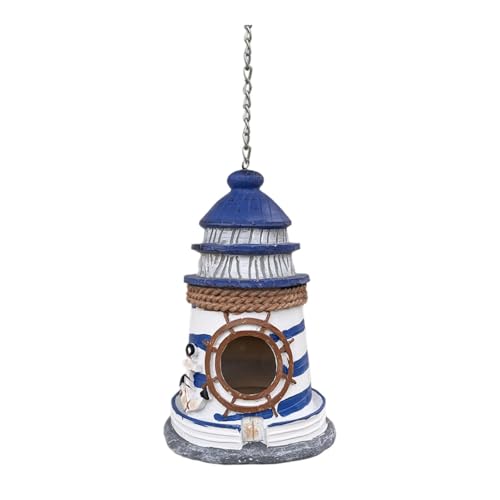 LOVIVER Vogelhaus zum Aufhängen aus Kunstharz, Kunstharz, kreativ, dekorativ von LOVIVER