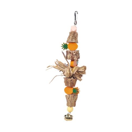 LOVIVER Vogelkäfig Spielzeug Käfig Zubehör Vogel Sitzstange Stehen Spielen Ananas Saiten Hängen Seil für Finken Turteltauben Sittich Papageien LOVIVER Vogelkäfig Spielzeug Käfig Zubehör Vogel Sitzstange Stehen Spielen Ananas Saiten Hängen Seil für Finken Turteltauben Sittich Papageien von LOVIVER