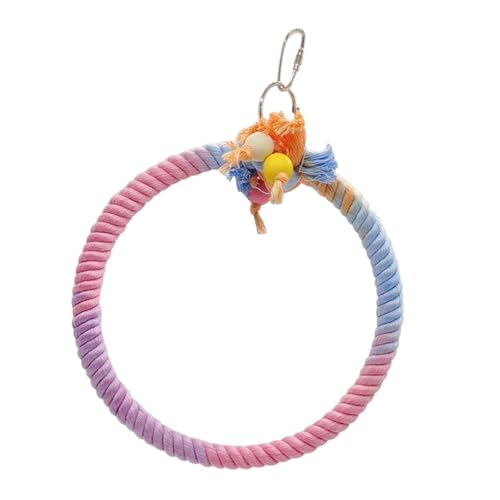 LOVIVER Vogelschaukel Sitzstange Papagei Hängespielzeug Haustier Kauspielzeug Mehrzweck für Kanarienvögel Finken Kleine Vögel Wellensittiche Zubehör LOVIVER Vogelschaukel Sitzstange Papagei Hängespielzeug Haustier Kauspielzeug Mehrzweck für Kanarienvögel Finken Kleine Vögel Wellensittiche Zubehör von LOVIVER