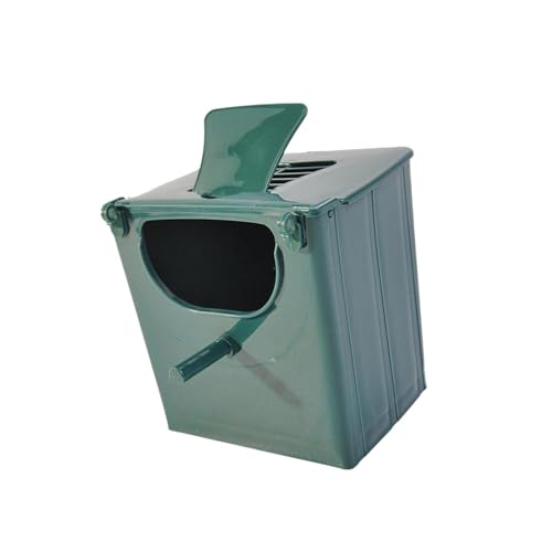 LOVIVER Vogelzüchtung Nest Box Papageihaus leicht zu hängen Vogel Käfig Vogel Nistbett für Lovebirds Kanarische Finch Conures Cockatoo, GrÜn LOVIVER Vogelzüchtung Nest Box Papageihaus leicht zu hängen Vogel Käfig Vogel Nistbett für Lovebirds Kanarische Finch Conures Cockatoo, GrÜn von LOVIVER