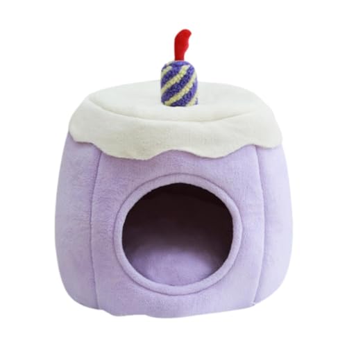 LOVIVER Warmes Hundebett, Hunde- und Katzenbett, halbgeschlossenes Haustierbett in Kuchenform, selbstwärmendes Haustierzelt für kleine und mittelgroße Hunde, S LOVIVER Warmes Hundebett, Hunde- und Katzenbett, halbgeschlossenes Haustierbett in Kuchenform, selbstwärmendes Haustierzelt für kleine und mittelgroße Hunde, S von LOVIVER