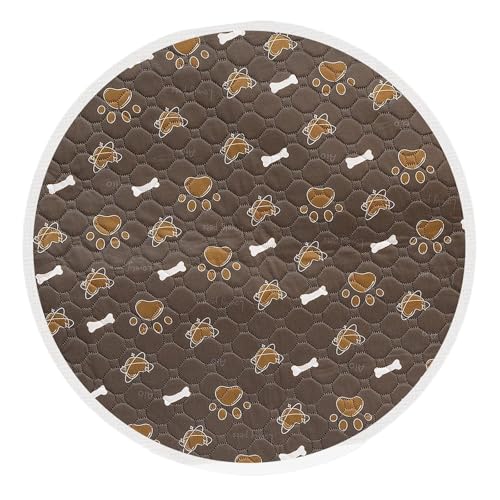 LOVIVER Waschbares PIPI-Pad für Hunde, rutschfest, hervorragende Saugfähigkeit, Wurfunterlage, Kisteneinlage, Töpfchenmatte, für kleine, Dunkelbraun LOVIVER Waschbares PIPI-Pad für Hunde, rutschfest, hervorragende Saugfähigkeit, Wurfunterlage, Kisteneinlage, Töpfchenmatte, für kleine, Dunkelbraun von LOVIVER