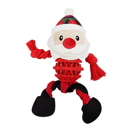 LOVIVER Weihnachtsplüschtierspielzeug für Haustiere, Haustiergeschenk, Apportierspiele, Mehrzweck-Weihnachtshundespielzeug, Kauspielzeug für Haustiere zum, Weihnachtsmann LOVIVER Weihnachtsplüschtierspielzeug für Haustiere, Haustiergeschenk, Apportierspiele, Mehrzweck-Weihnachtshundespielzeug, Kauspielzeug für Haustiere zum, Weihnachtsmann von LOVIVER