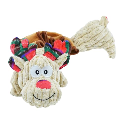 LOVIVER Weihnachtsspielzeug für Hunde, interaktives Quietschspielzeug, Kauspielzeug für Hunde, weiches, faltbares Haustierspielzeug, LOVIVER Weihnachtsspielzeug für Hunde, interaktives Quietschspielzeug, Kauspielzeug für Hunde, weiches, faltbares Haustierspielzeug, von LOVIVER
