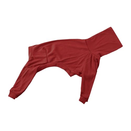 LOVIVER Winter Haustier Kleidung Hund Hoodie, Weiche Winddichte Ganzkörper Kleidung Bekleidung Dekoration Hund Strickpullover Hund Wintermantel, Rot LOVIVER Winter Haustier Kleidung Hund Hoodie, Weiche Winddichte Ganzkörper Kleidung Bekleidung Dekoration Hund Strickpullover Hund Wintermantel, Rot von LOVIVER