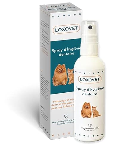 Loxovet Zahnhygiene-Spray 100 ml für Hunde, Katzen, Haustiere von Loxovet