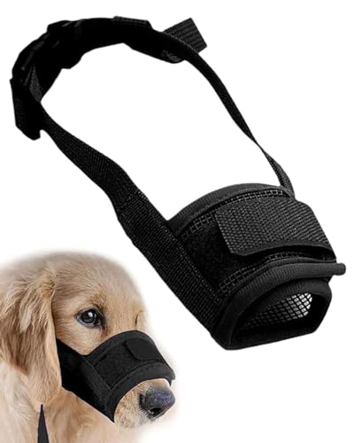 LOZTBUE 1 Stück Kurzer Maulkorb für kleine und mittlere Hunde, Chihuahua Shih Tzu Anti-Biss Maulkorb,Geeignet für Hunde mit einem Maulumfang von (Größe: XL) von LOZTBUE