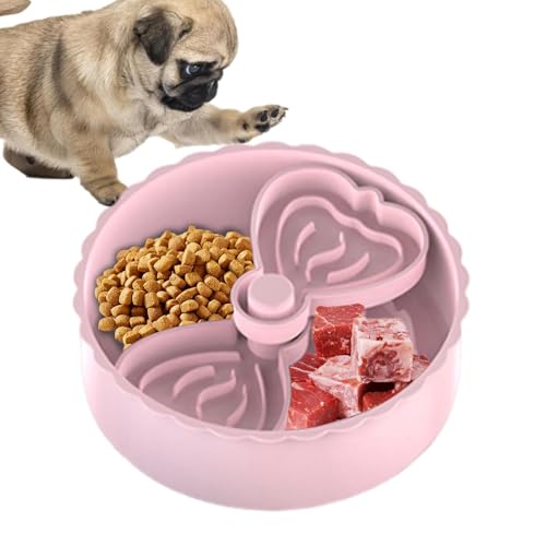 Erstickungssicherer Futternapf für Hunde, langsames Füttern | Puzzleschale für Haustiere mit langsamer Fütterung, Futterwerkzeug für Haustiere, drehbar Erstickungssicherer Futternapf für Hunde, langsames Füttern | Puzzleschale für Haustiere mit langsamer Fütterung, Futterwerkzeug für Haustiere, drehbar von LPORF