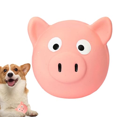 Quietschendes Hundespielzeug, Latex-Spielzeug für Haustiere | Lustiges sensorisches Quetschspielzeug | Schnuller, Schweinchenmodell, quietschendes Schweinchen, Quietscher, j Quietschendes Hundespielzeug, Latex-Spielzeug für Haustiere | Lustiges sensorisches Quetschspielzeug | Schnuller, Schweinchenmodell, quietschendes Schweinchen, Quietscher, j von LPORF
