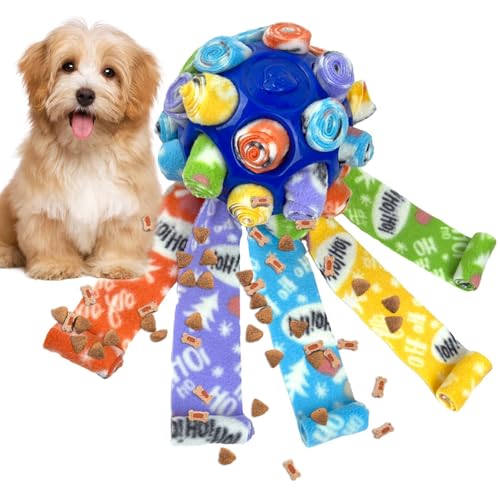Schnupfball, Schnupfspielzeug für Hunde | Buntes Hundespielzeug Snuffle Ball, tragbares Spielzeug zur Bereicherung für Hunde, Anreicherungsspielzeug für Welpen, für die natürlichen Fähigkeiten von Schnupfball, Schnupfspielzeug für Hunde | Buntes Hundespielzeug Snuffle Ball, tragbares Spielzeug zur Bereicherung für Hunde, Anreicherungsspielzeug für Welpen, für die natürlichen Fähigkeiten von von LPORF