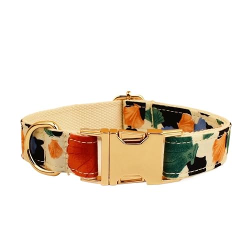 Haustierzubehör, Leinengeschirr-Set, Hundehalsband mit Fliege, Bedruckte Haustierprodukte, personalisierte Taktische Hundehalsbänder(Dog collar16,XS) von LPTBNKC