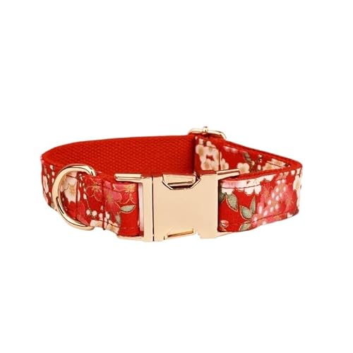 Haustierzubehör, Leinengeschirr-Set, Hundehalsband mit Fliege, Bedruckte Haustierprodukte, personalisierte Taktische Hundehalsbänder breites hundehalsband(Bow Collar Leash22,L) von LPTBNKC