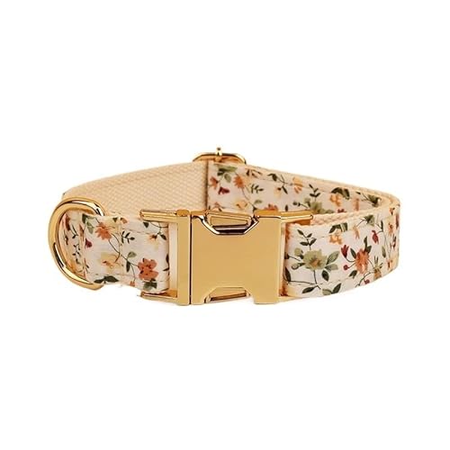 Haustierzubehör, Leinengeschirr-Set, Hundehalsband mit Fliege, Bedruckte Haustierprodukte, personalisierte Taktische Hundehalsbänder breites hundehalsband(Dog collar22,XS) von LPTBNKC