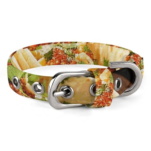 Haustier-Halsband, mexikanischer Lebensmitteldruck, ganzjährig, weiches Haustierhalsband, niedliches Haustierhalsband, leicht, stilvolles Hundehalsband Haustier-Halsband, mexikanischer Lebensmitteldruck, ganzjährig, weiches Haustierhalsband, niedliches Haustierhalsband, leicht, stilvolles Hundehalsband von LQPMNK
