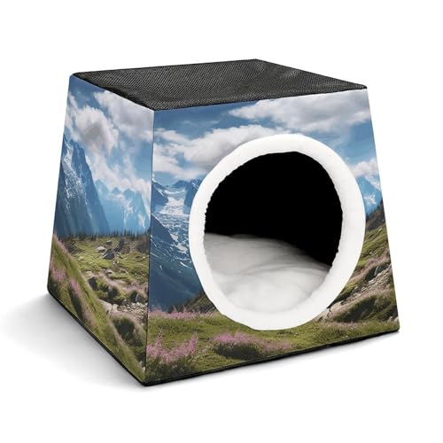LQPMNK Tragbares Haustiernest für kleine Haustiere, Berge Druck Kapsel Design Weltraumkapsel Haustier Nest Langlebiges Haustiernest Haustierbett für Zuhause und Reisen LQPMNK Tragbares Haustiernest für kleine Haustiere, Berge Druck Kapsel Design Weltraumkapsel Haustier Nest Langlebiges Haustiernest Haustierbett für Zuhause und Reisen von LQPMNK