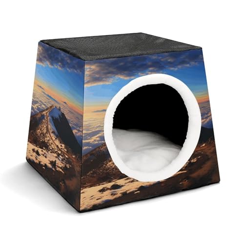 LQPMNK Tragbares Haustiernest für kleine Haustiere, Mauna Kea Summit Sonnenuntergang Druck Kapsel Design Weltraumkapsel Haustiernest Langlebiges Haustiernest Haustierbett für Zuhause und Reisen LQPMNK Tragbares Haustiernest für kleine Haustiere, Mauna Kea Summit Sonnenuntergang Druck Kapsel Design Weltraumkapsel Haustiernest Langlebiges Haustiernest Haustierbett für Zuhause und Reisen von LQPMNK