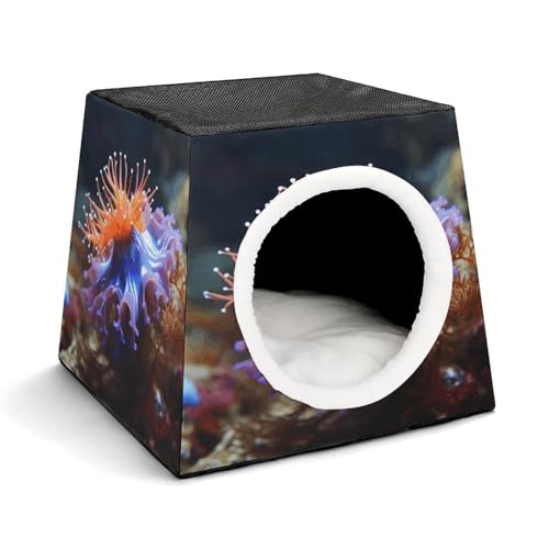 LQPMNK Tragbares Haustiernest für kleine Haustiere, Nudibranch Print Kapsel Design Weltraumkapsel Haustiernest Langlebiges Haustiernest Haustierbett für Zuhause und Reisen LQPMNK Tragbares Haustiernest für kleine Haustiere, Nudibranch Print Kapsel Design Weltraumkapsel Haustiernest Langlebiges Haustiernest Haustierbett für Zuhause und Reisen von LQPMNK