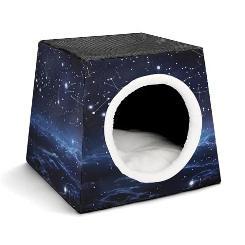 LQPMNK Tragbares Haustiernest für kleine Haustiere, Sternhaufen in der Nacht Druck Kapsel Design Weltraumkapsel Haustiernest Langlebiges Haustiernest Haustierbett für Zuhause und Reisen LQPMNK Tragbares Haustiernest für kleine Haustiere, Sternhaufen in der Nacht Druck Kapsel Design Weltraumkapsel Haustiernest Langlebiges Haustiernest Haustierbett für Zuhause und Reisen von LQPMNK